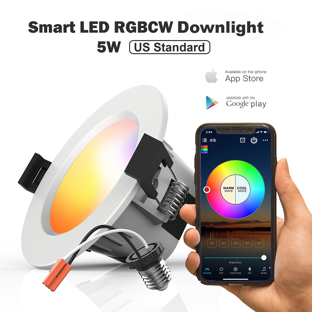 5W RGB Downlight
